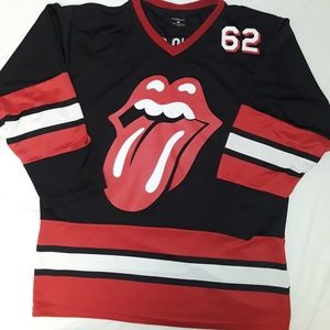 Rolling stones hockey jersey. Size L. Mint conditi